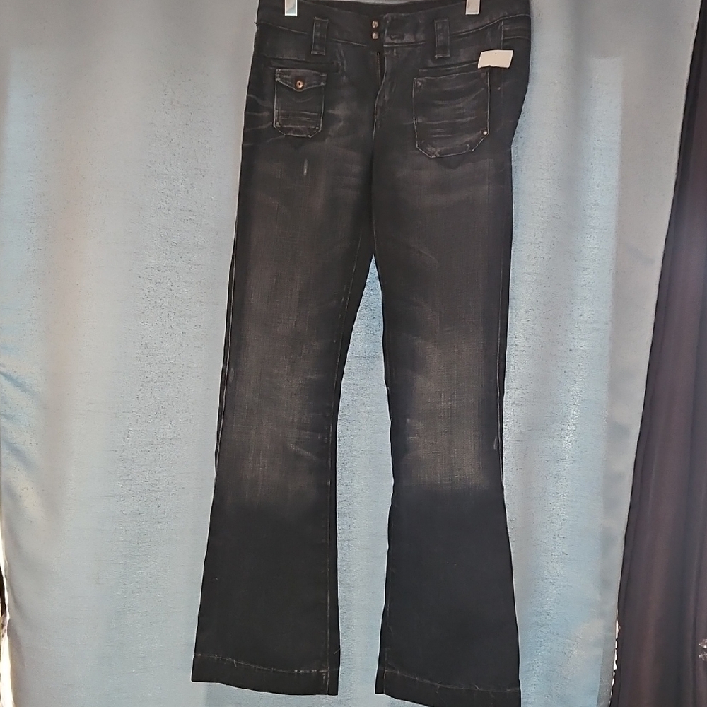 G-Star Dark Wash Women's Flare Jeans